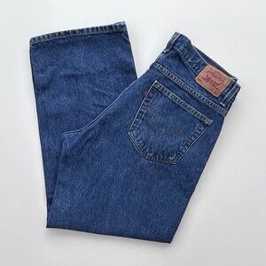 Vintage Levi's 569 Loose Fit Husky Denim Blue Denim Jeans Size Men’s 34x28